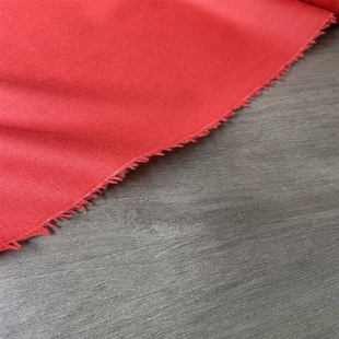 瓜瓤色日产进口纯羊毛法兰绒精纺面料斜纹设计师西装裤子裙布料