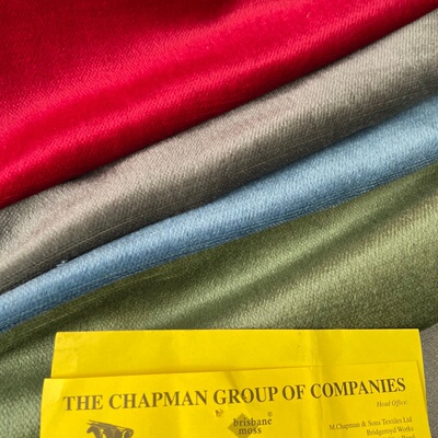 布队羊毛马海毛英国平绒布料