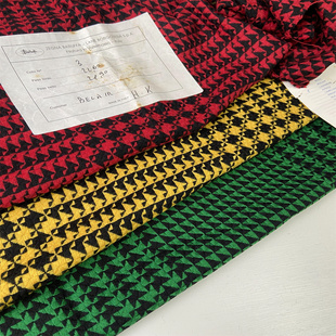 划算 BARUFFA纱线意大利ding级羊绒8%羊毛92%软糯花呢面料 ZEGNA