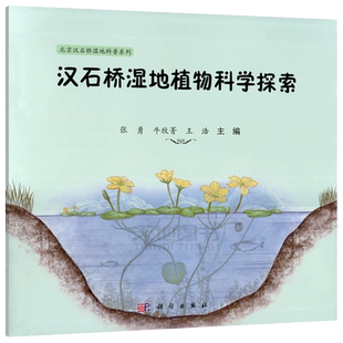 现货包邮 科学 汉石桥湿地植物科学探索 张勇 牛牧菁 王浩 汉石桥湿地科普系列 手绘图 荷花芦苇 湿地植物生态作用 科学出版社
