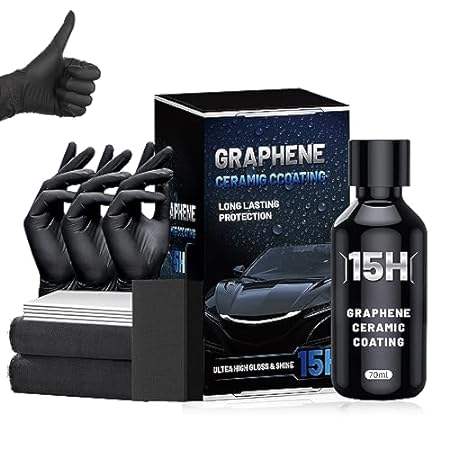 Graphene Ceramic Coating 15H for Cars(70ml)，The Newest Ad 3C数码配件 笔记本散热器/降温卡 原图主图