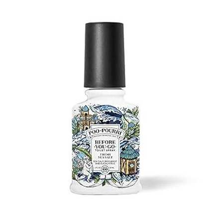 Poo-Pourri Before-You-Go Toilet Spray， Fresh Sea Salt， 2