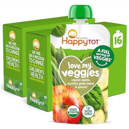 Happy Tot Organics Love My Veggies Stage 4 Organic Apples