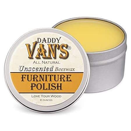 Daddy Van's All Natural Unscented Beeswax Furniture Polis