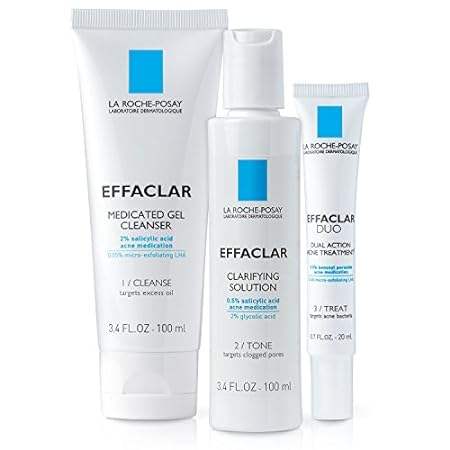 La Roche-Posay Effaclar Dermatological 3 Step Acne Treatm