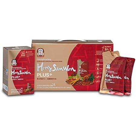 Korean Red Ginseng Energy Boost Drink with Reishi Mushroo