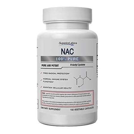 Superior Labs - NAC (N-Acetyl Cysteine) - Dietary Supplem