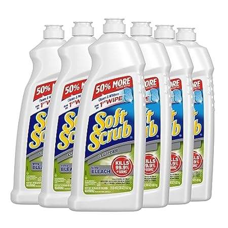 Soft Scrub Antibacterial Cleaner with Bleach Surface Clea