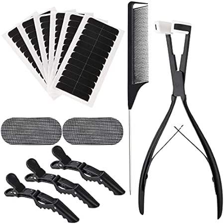 EHDIS Hair Extensions Tools Kit Tape in Hair Sealing Plie