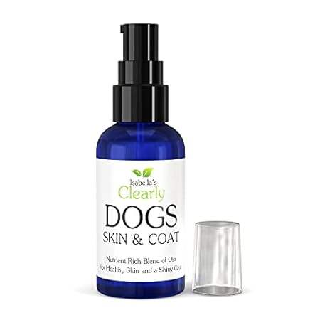 Natural Oil for Dogs Skin and Coat to Relieve Dry Itchy S
