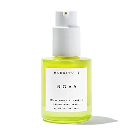 HERBIVORE Nova Brightening Serum for Face – 15% Vitamin C