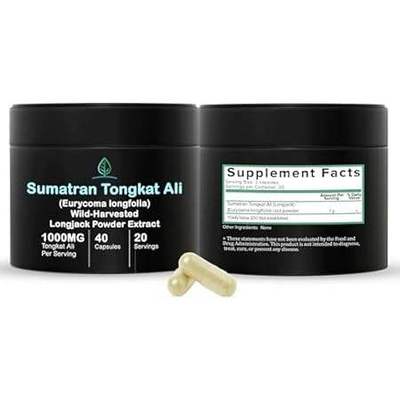 Indonesian Tongkat Ali Capsules 1000mg Per Serving | Wild