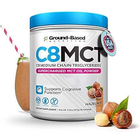 Ground-Based Nutrition C8 MCT Oil Powder – Supercharged M