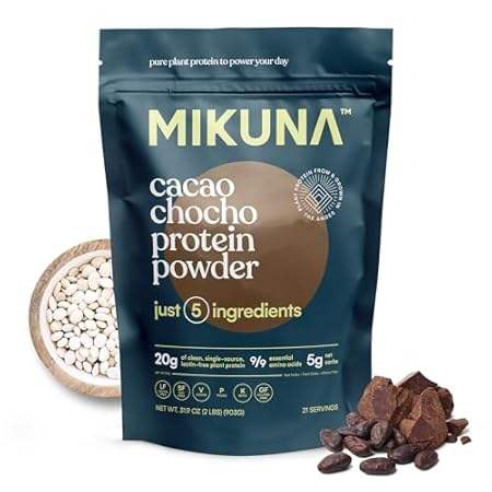 Mikuna Vegan Protein Powder (Cacao， 21 Servings) - Plant