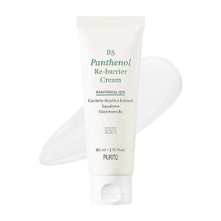 PURITO B5 Panthenol Re-barrier Cream 2.70 fl.oz. / 80ml， 饰品/流行首饰/时尚饰品新 菩提 原图主图