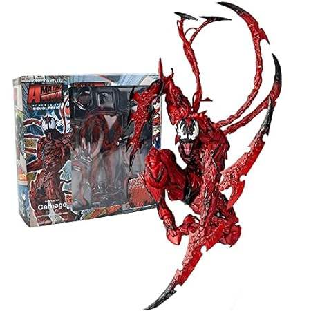 WAIIX Carnage Venom Action Figure Anime， Collectible Figu
