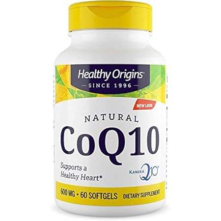 Healthy Origins CoQ10(Kaneka Q10)， 600 mg- Heart Health