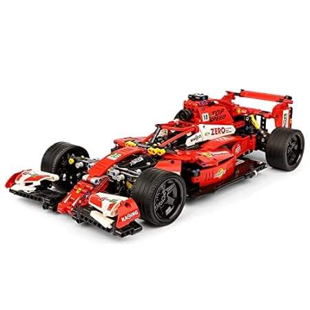 TOY PLAYER F1 Racing Car Model Kit， 1:10 Model Car， Compa