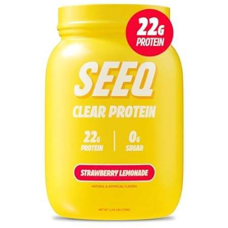Clear Whey Isolate Protein Powder， Strawberry Lemonade -