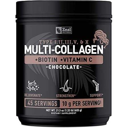 Premium Multi Collagen Peptides Protein Powder (1， 2， 3，