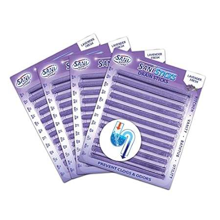 SANI 360° Sani Sticks Drain Cleaner and Deodorizer, Enzym