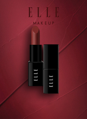 ELLE尤雾绒情唇膏700水粉辣椒色760雾桃1.4g迷你装效期26年3月