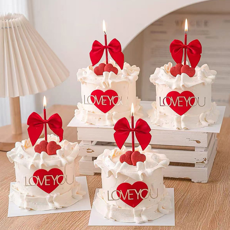 2026情人节快乐蛋糕装饰情侣告白爱心love亚克力蝴蝶结装扮插件,节庆用品/礼品,蛋糕/烘焙装饰用品,淘宝优惠券,粉丝福利购,淘宝优惠卷