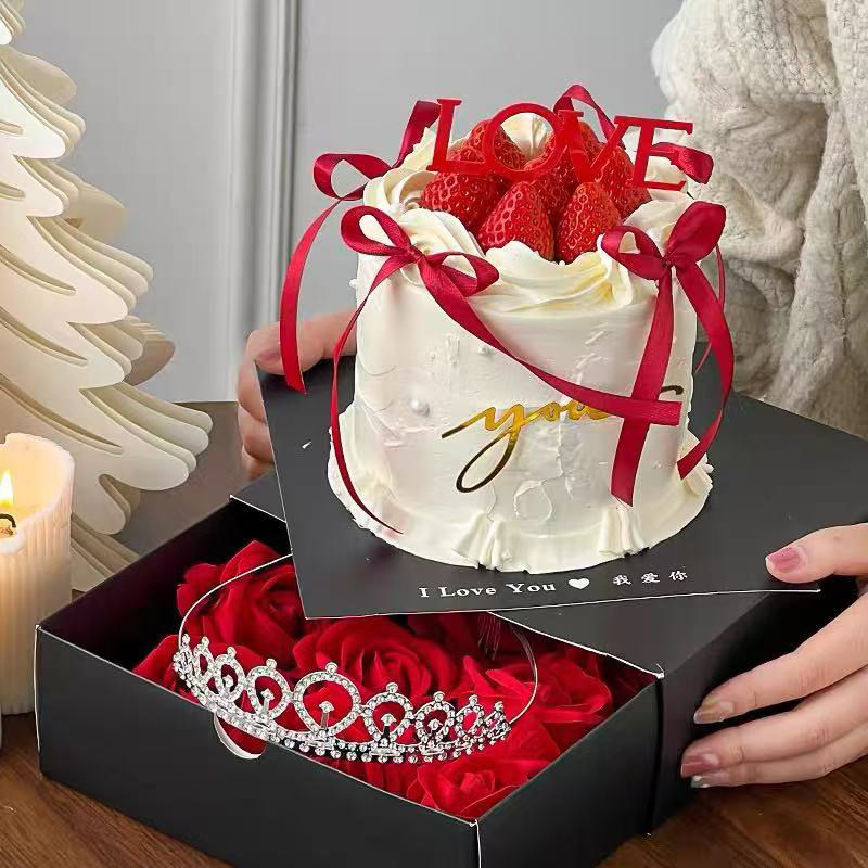 2026网红情人节love亚克力蛋糕装饰插件丝带蝴蝶结鱼尾皇冠装扮,节庆用品/礼品,蛋糕/烘焙装饰用品,淘宝优惠券,粉丝福利购,淘宝优惠卷