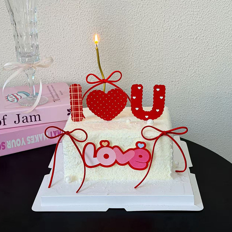 2.14情人节LOVE字母爱心亚克力蛋糕装饰红色曲线蜡烛烘焙装扮配件,节庆用品/礼品,蛋糕/烘焙装饰用品,淘宝优惠券,粉丝福利购,淘宝优惠卷