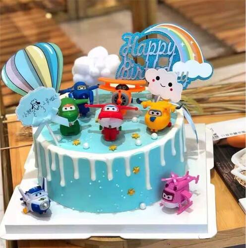超级飞侠生日蛋糕价格 超级飞侠生日蛋糕图片 星期三