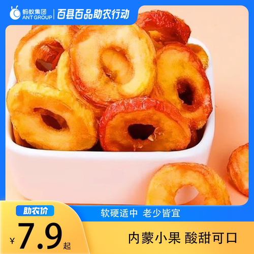 内蒙古沙果干休闲零食酸甜果干