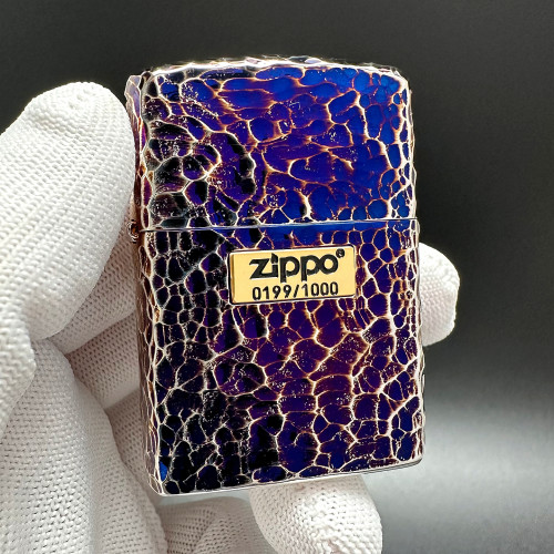 ZIPPO正品之宝打火机日版陨石坑