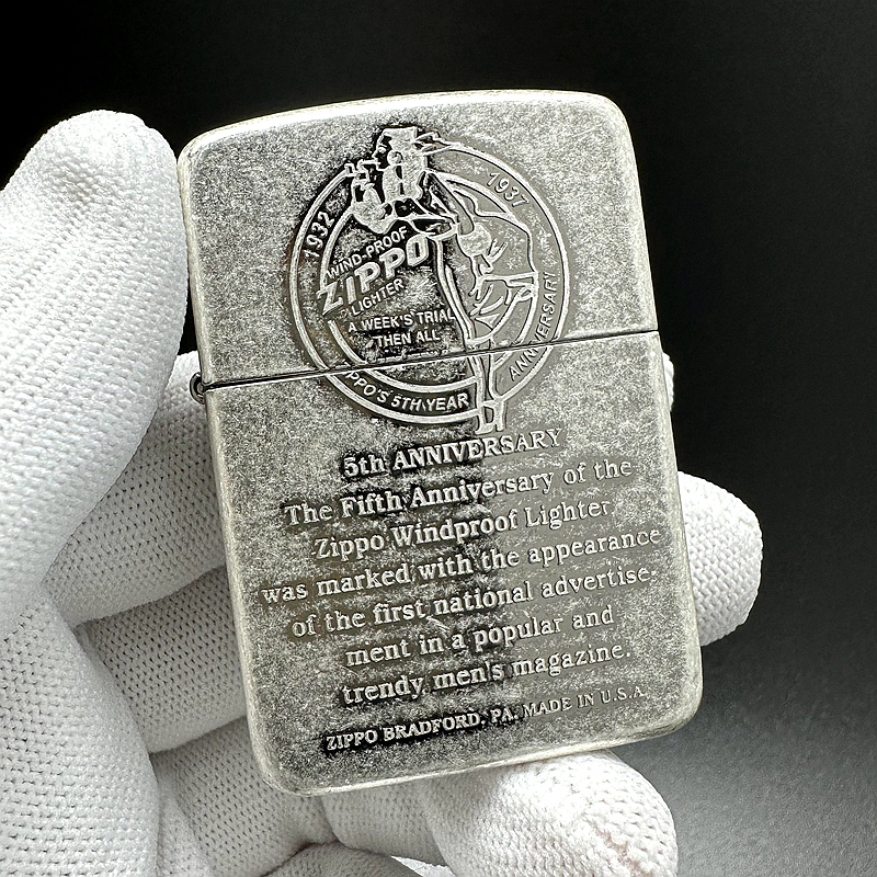 ZIPPO正品之宝打火机 韩版原版 1941古银历史5周年 风中女郎