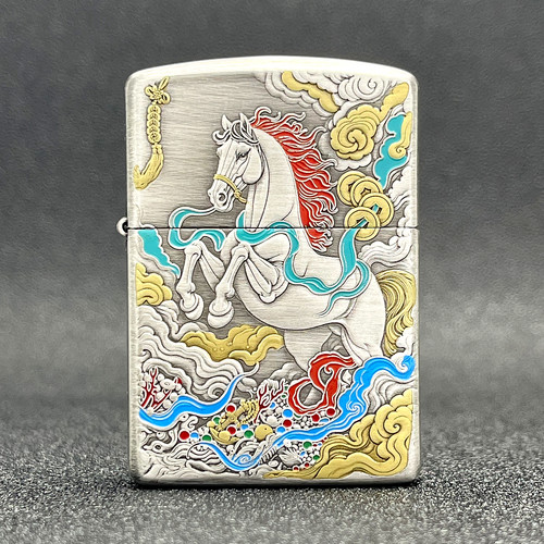 ZIPPO正品之宝打火机马到成功