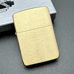 ZIPPO正品之宝打火机美版原版1941镀铬拉丝光板1941B黄铜拉丝光板