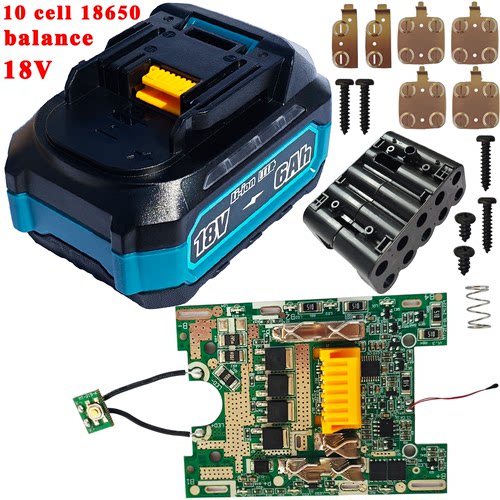 适用于makita BL1860 BL1850B Lithium battery housing kit