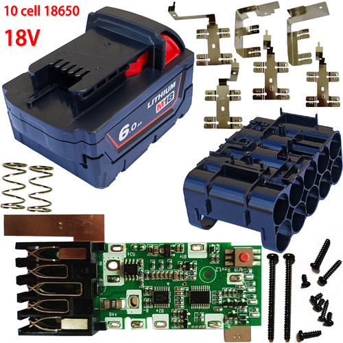 M18 10 cell 18650 CASE