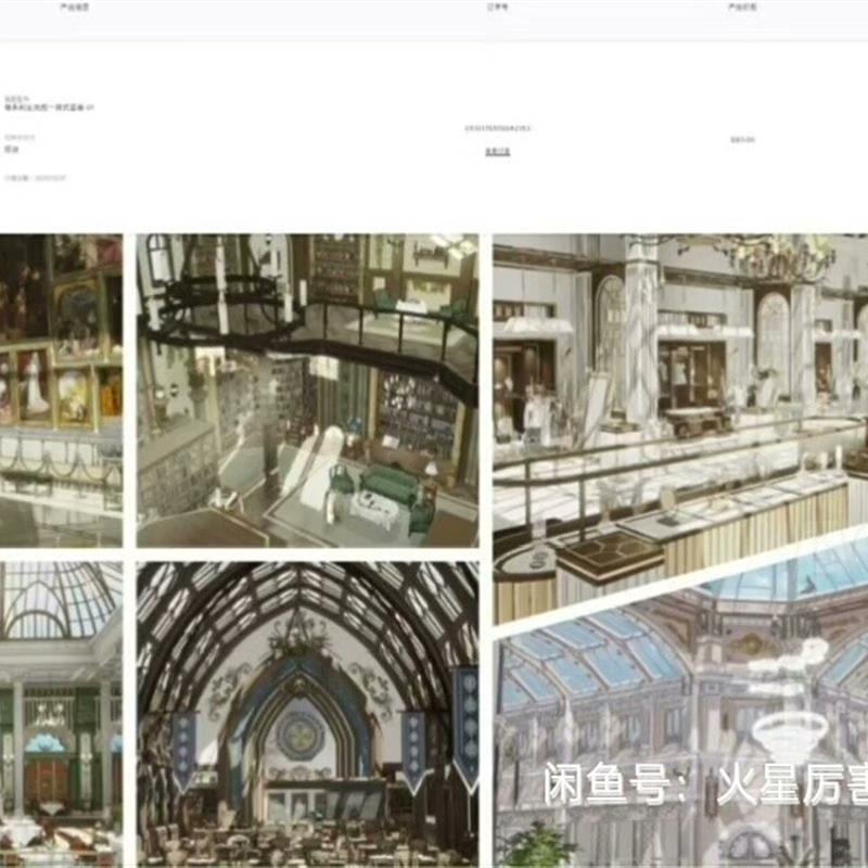 【acon3d】维多利亚风格一体式套装 01