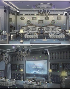 acon3d 酒吧练歌厅、走廊、破碎的室内 草图大师模型 su模型