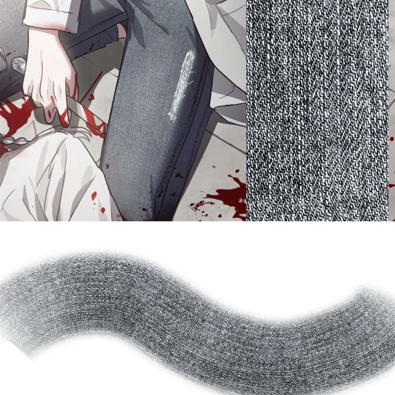 csp笔刷质感笔刷牛仔布料质感牛仔裤质感素材