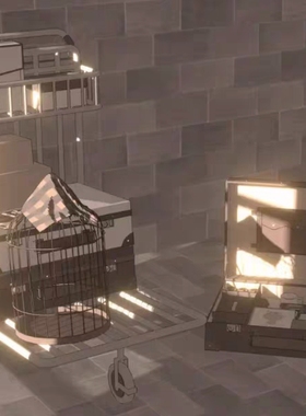 【acon3d】复古包和购物车