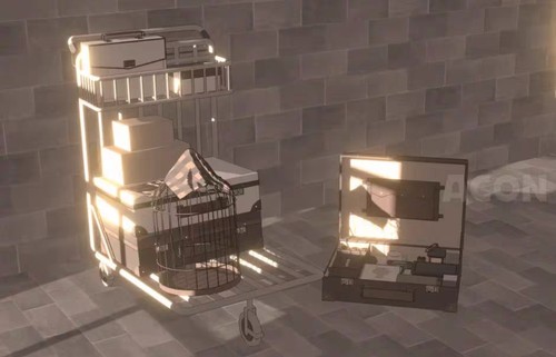 【acon3d】复古包和购物车