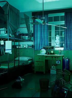 acon3d学生宿舍密室模型