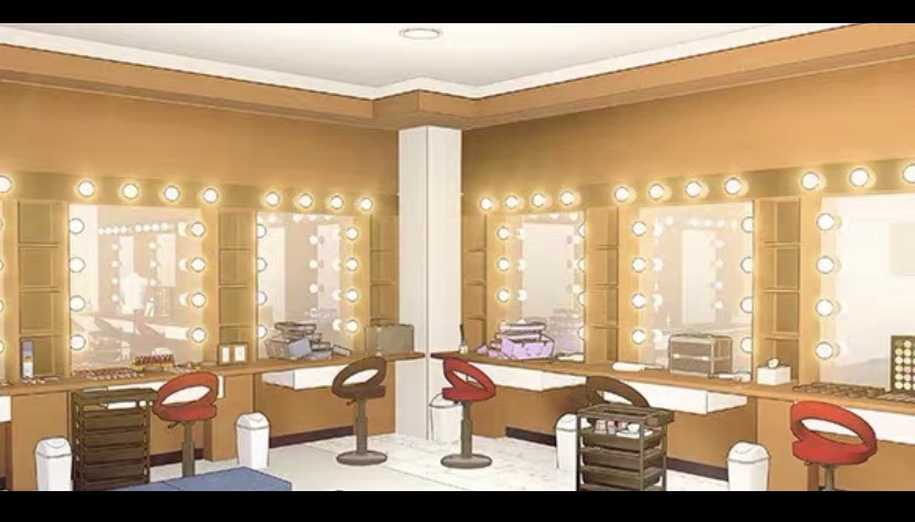 acon3d   扮装室  skp模型  su模型草图大师绘画漫画背景专用