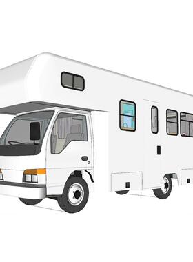 【acon3d模型】  各种房车su模型