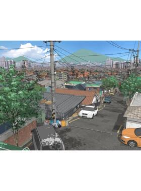 【Acon3d】广域村落与自然水套装