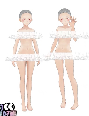 【csp模型】动漫少女3d绘画模型    1个模型 可以套动作模型