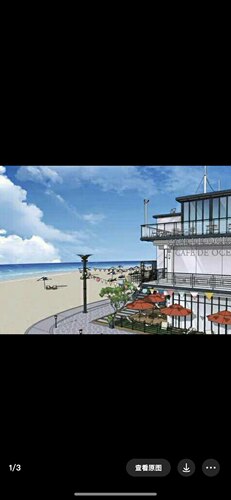 ACON3D 海边泳池别墅和咖啡馆系列 sketch up3D模型 su模型素材源