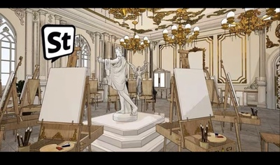 ACON 3D模型，美术馆系列，sketch up3D模型 su模型