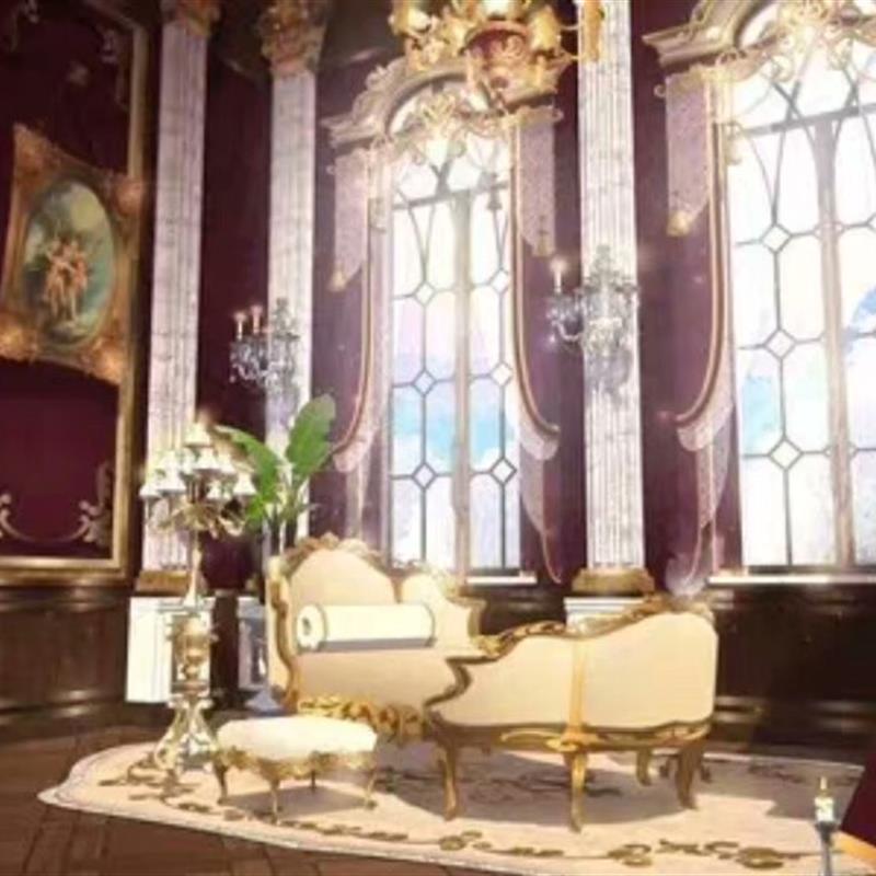 acon3d富有魅力的玄幻办公室欧式古典su模型浪漫幻想绘画